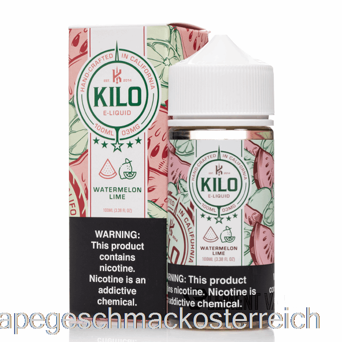 Wassermelone Limette - Kilo Revival - 100ml 0mg Vape-Geschmack